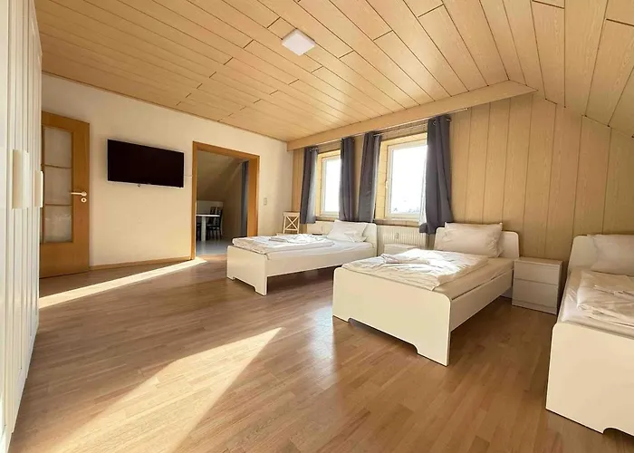 Апартаменты Wa1002 Geraeumige Monteurwohnung Uebergangswohnung *