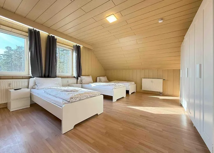 Апартаменты Wa1002 Geraeumige Monteurwohnung Uebergangswohnung Ваккерсдорф